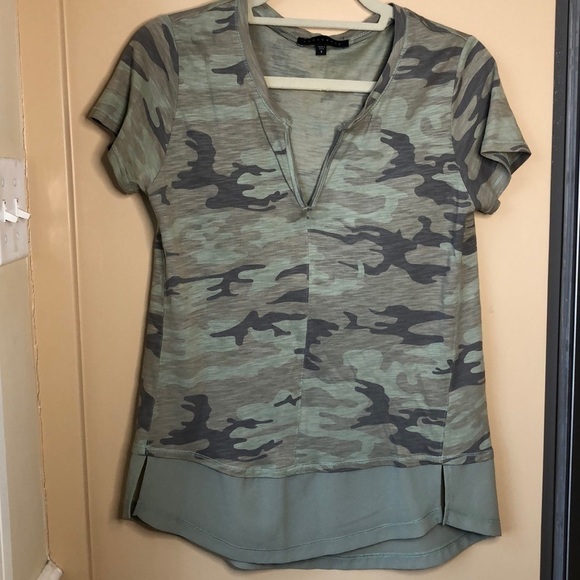 Sanctuary Camo Shirt - Picture 1 of 6